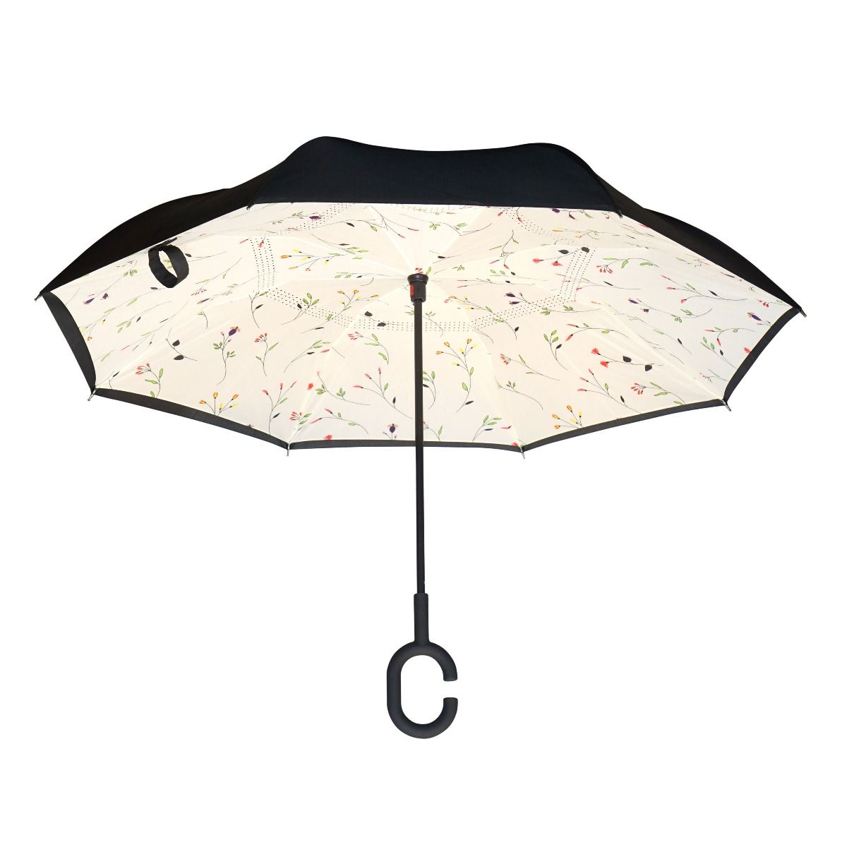 Topsy Turvy Designer Umbrellas - Drip Free Windproof - Spring Flowers - Senior.com Umbrellas